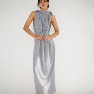 ZARA BLOGGER FAV OPEN BACK
SCOOP NECK DRESS M NWT